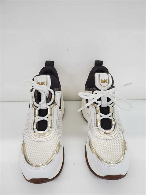 michael kors olympia mesh and logo trainer|Olympia Mesh and Logo Trainer .